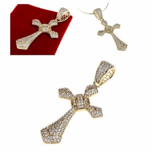 Goldanhänger 18 Karat glänzendes Xuping