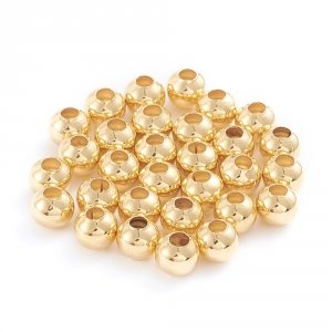 GOLD PLATED CARABINER 12MM FOR BRACELET OR CHAIN