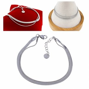 BRACELET GOLD CELEBRITY STAINLESS STEEL