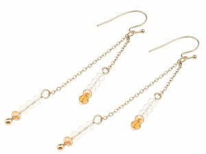 EARRINGS SILVER STAINLESS STEEL CELEBRITY