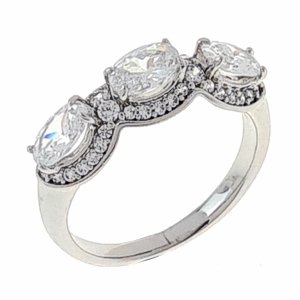 gold ring 17,00mm. gold-plated engagement xuping