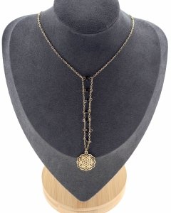 GOLD CHAIN NECKLACE celebrity STAINLESS STEEL