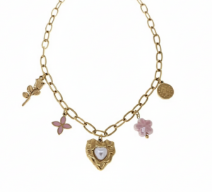 GOLD CHAIN NECKLACE celebrity STAINLESS STEEL