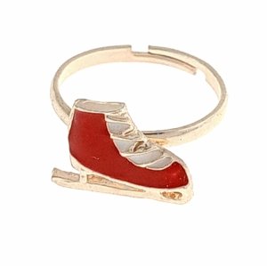 gold ring 17,60mm. gold-plated engagement xuping
