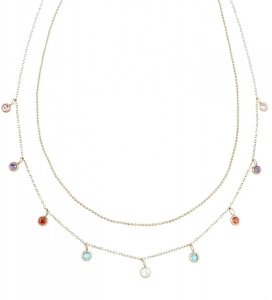 GOLD CHAIN NECKLACE celebrity STAINLESS STEEL
