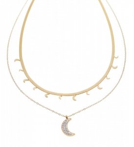 GOLD CHAIN NECKLACE celebrity STAINLESS STEEL