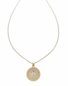 Gold Chain Celebrity Gold Plated Necklace 14K XUPING