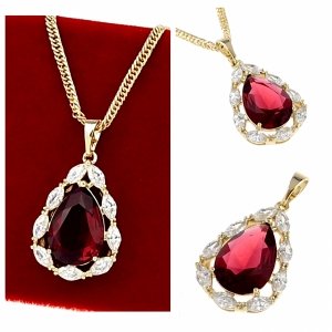 gold pendant 18k shiny xuping