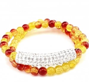Bracelet Crystals Celebrity Surgical Steel