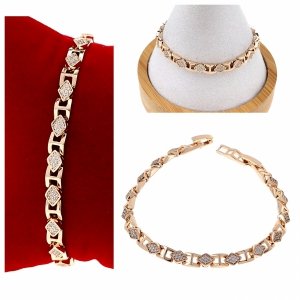 gold-plated 18k gold bracelet
