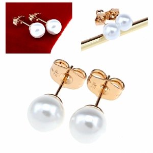 gold plated earrings with exclusive cubic zirconia