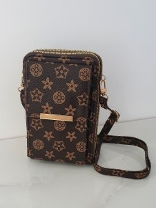 women's kidney bag, burgundy