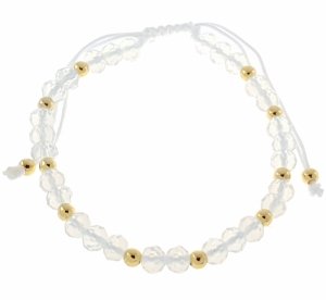 GOLD BRACELET STAINLESS STEEL STRING