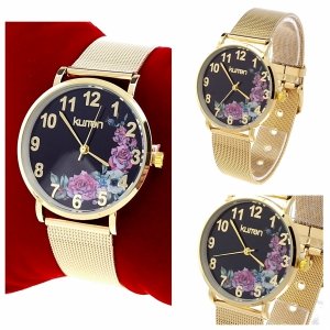 Women's watch golden kurren stainless steel