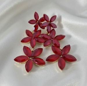 gold plated earrings with exclusive cubic zirconia