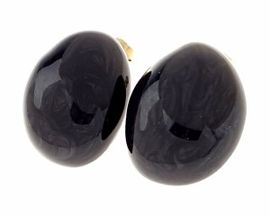 gold earrings made of stainless steel