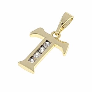 gold pendant 18k shiny xuping