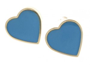 gold plated earrings with exclusive cubic zirconia