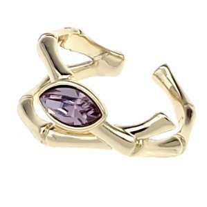 ring 18,30mm gold stainless steel