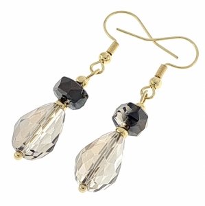 gold earrings made of stainless steel