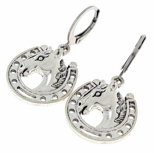 gold earrings made of stainless steel