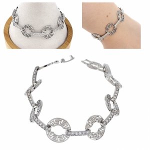 gold bracelet for a gold-plated leg
