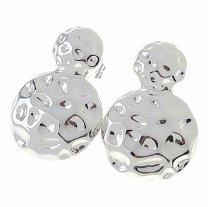 gold plated earrings with exclusive cubic zirconia