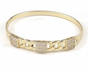gold-plated 18k gold bracelet