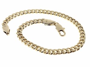 gold bracelet for a gold-plated leg