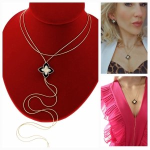 GOLD CHAIN NECKLACE celebrity STAINLESS STEEL