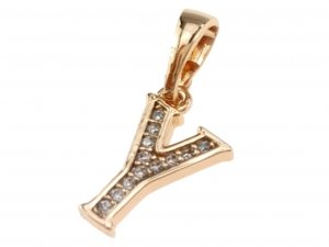 gold pendant 18k shiny xuping