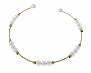 BRACELET GOLD CELEBRITY STAINLESS STEEL