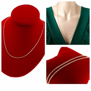 Gold Chain Celebrity Gold Plated Necklace 14K XUPING
