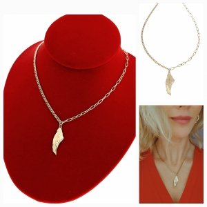 GOLD CHAIN NECKLACE celebrity STAINLESS STEEL