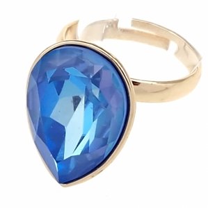 ring 18,30mm gold stainless steel