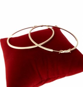 gold plated earrings with exclusive cubic zirconia