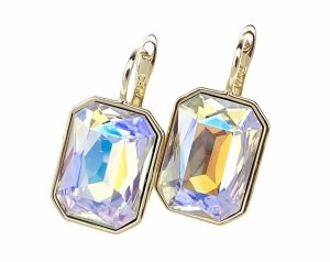 4309 Kolczyki złote pozłacane 14k wiszące 