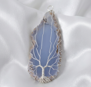 3721j Zawieszka agat kamień naturalny 1 sztuka