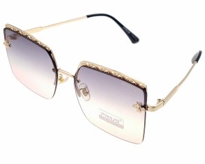 1865 Damskie okulary przeciwsłoneczne muchy ozdobne UV400