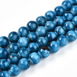 1121 Jadeit kamień naturalny 6mm pasmo 38cm