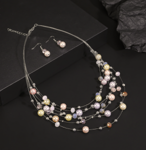 br29 komplet naszyjnik kolczyki w stylu boho retro lato 2026 