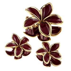 x01 Zestaw spinek klamra ozdoba do włosów kwiatek 