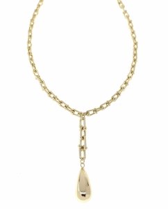 2405a  Złoty łańcuszek naszyjnik 40+5cm pozłacany 14k 