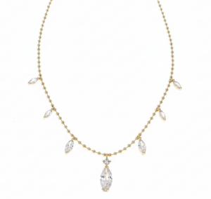 1336 Złoty łańcuszek naszyjnik 40+5cm pozłacany 14k 