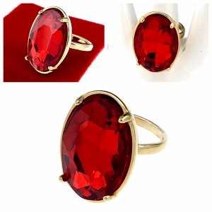 1925e Pierścionek złoty stal chirurgiczna 316L nierdzewna 