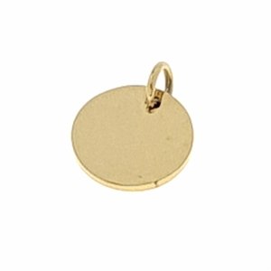 1939k Złota zawieszka stal chirurgiczna