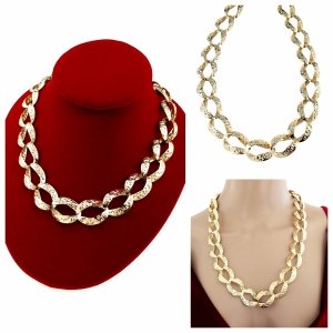 950 Złoty łańcuszek 60cm pozłacany 14K naszyjnik  