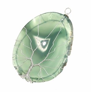 1413j Zawieszka agat kamień naturalny 1 sztuka 