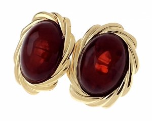 1236 Kolczyki złote wtyczki stal chirurgiczna 316L nierdzewna