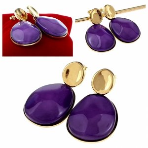 Золотые серьги из нержавеющей стали